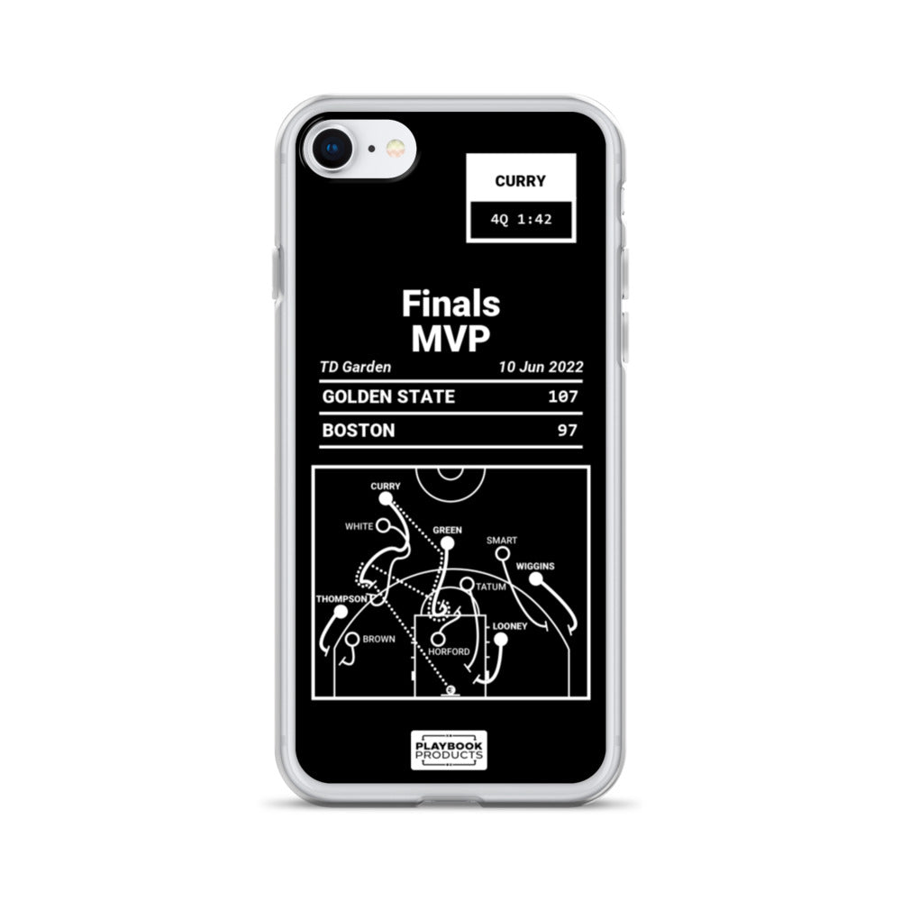 Golden State Warriors Greatest Plays iPhone Case: Finals MVP (2022)