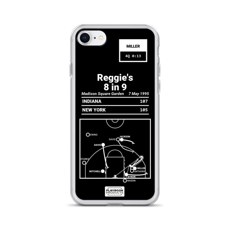 Greatest Pacers Plays iPhone Case: Reggie&