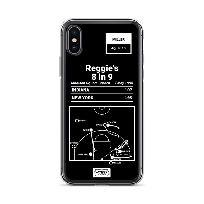 Greatest Pacers Plays iPhone Case: Reggie&