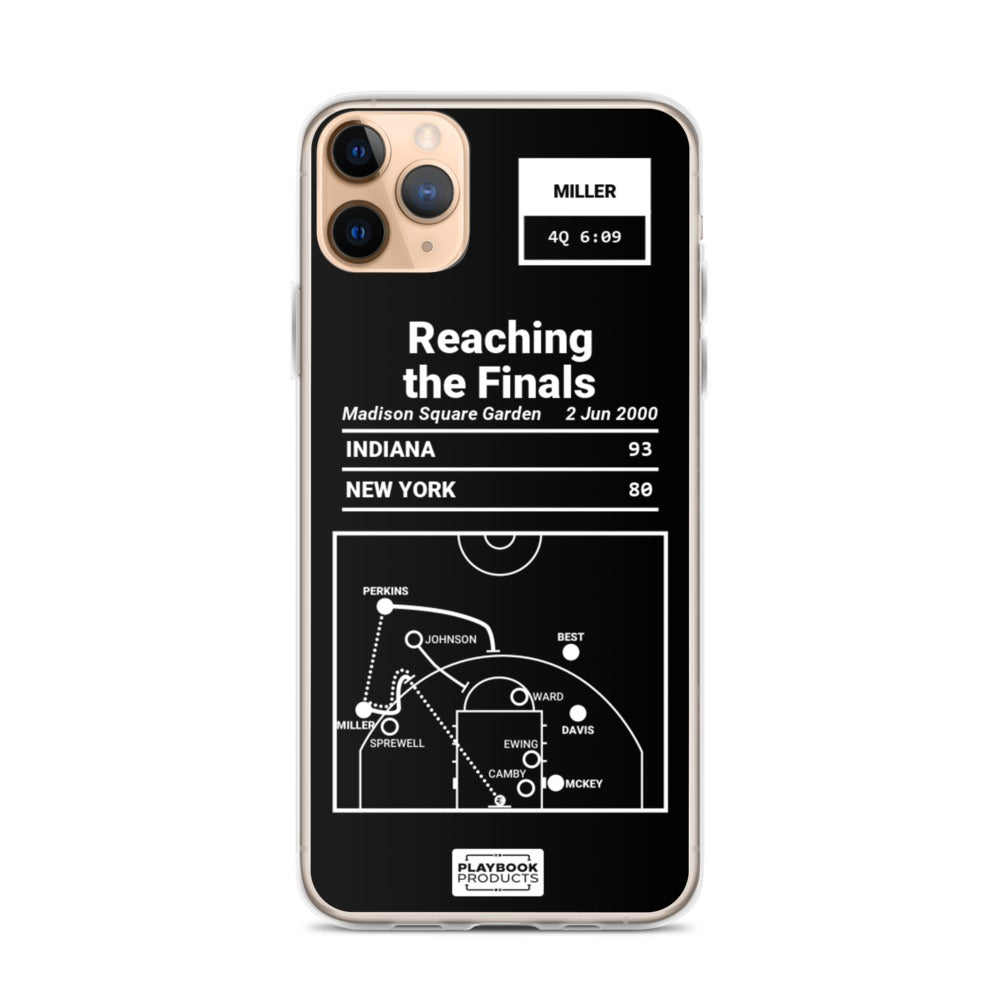 Indiana Pacers Greatest Plays iPhone Case: Reaching the Finals (2000)