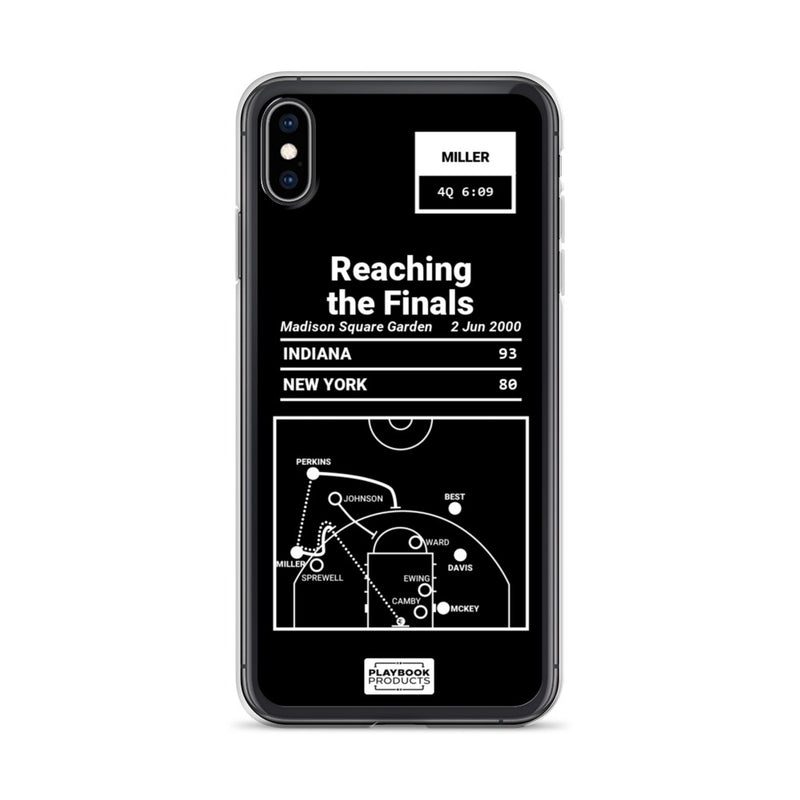 Greatest Pacers Plays iPhone Case: Reaching the Finals (2000)