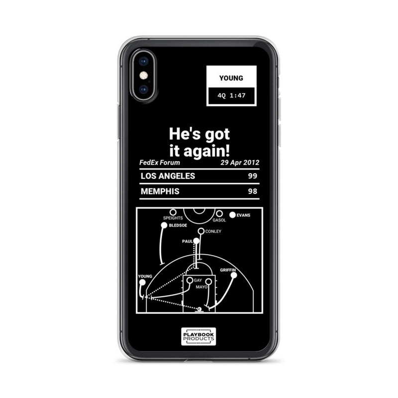 Greatest Clippers Plays iPhone Case: He&