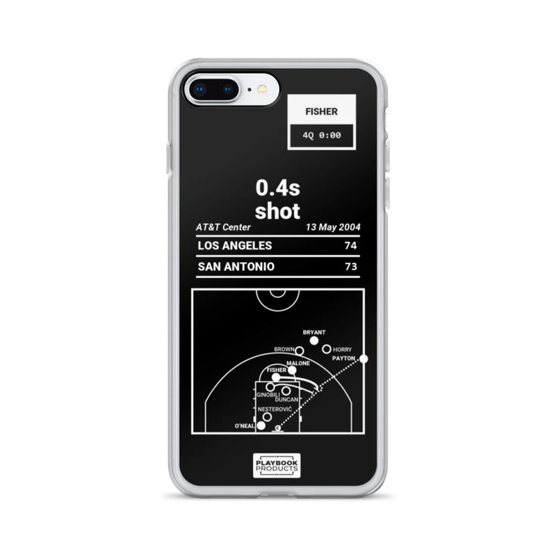 Greatest Lakers Plays iPhone Case: 0.4s shot (2004)