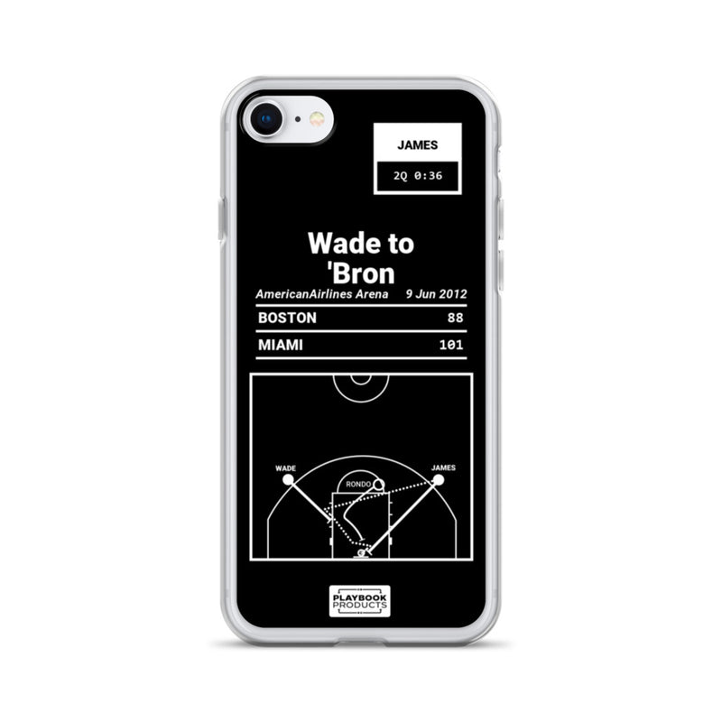 Greatest Heat Plays iPhone Case: Wade to &