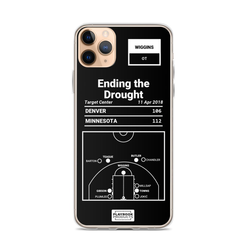 Greatest Timberwolves Plays iPhone Case: Ending the Drought (2018)