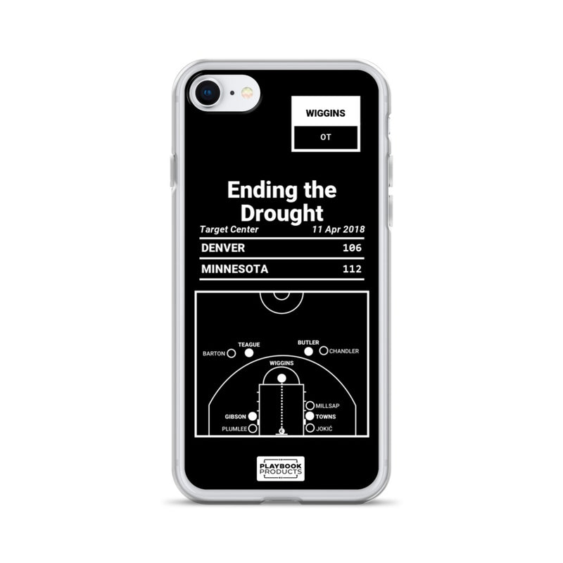 Greatest Timberwolves Plays iPhone Case: Ending the Drought (2018)