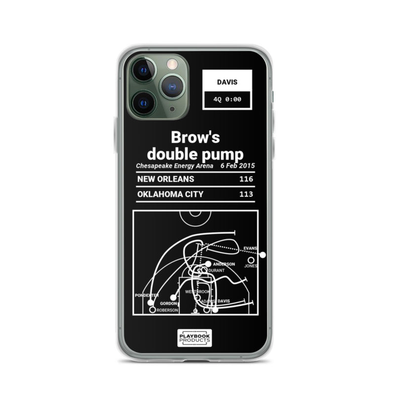 Greatest Pelicans Plays iPhone Case: Brow&