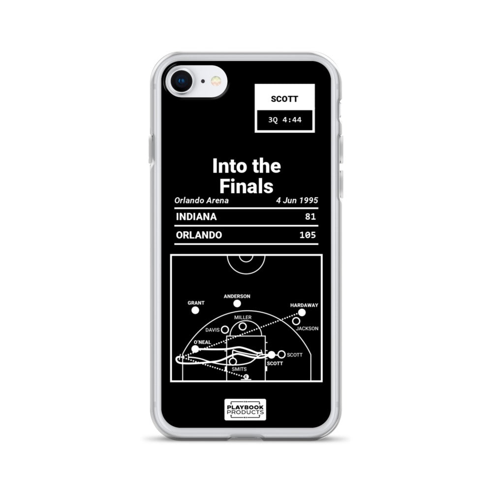Orlando Magic Greatest Plays iPhone Case: Into the Finals (1995)