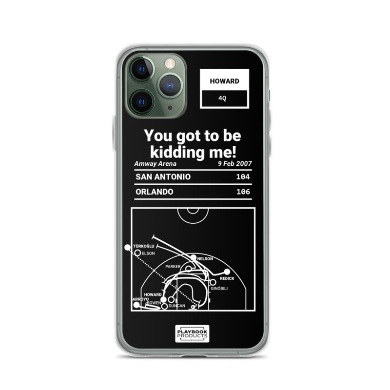 Greatest Magic Plays iPhone Case: You got to be kidding me! (2007)