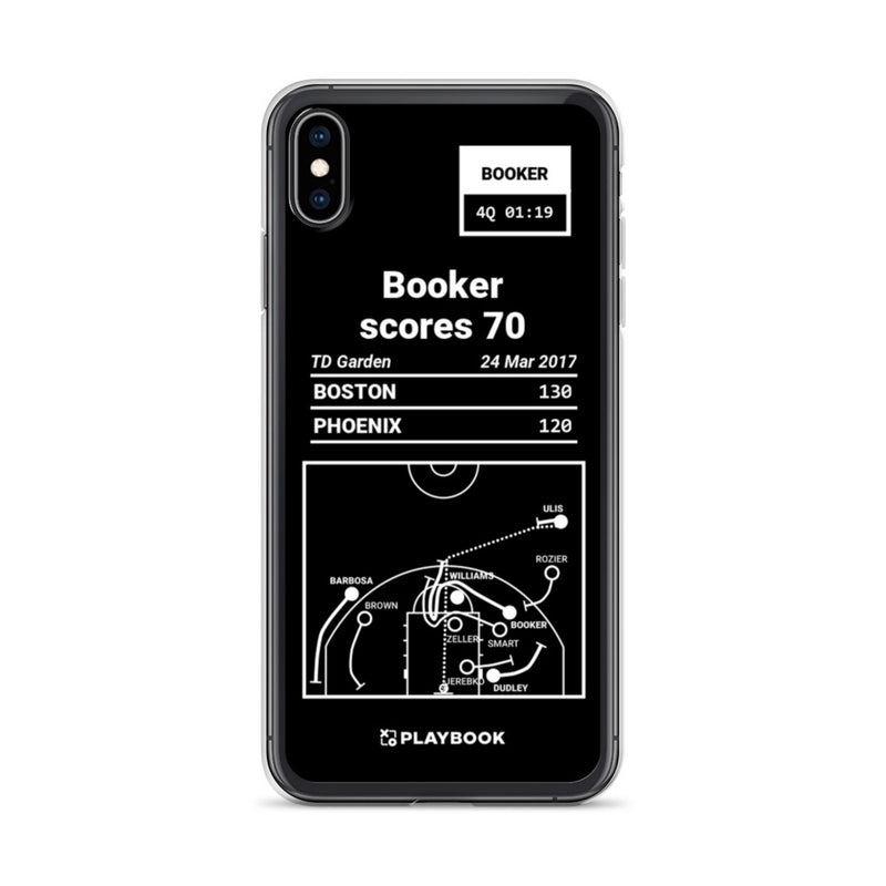 Greatest Suns Plays iPhone Case: Booker scores 70 (2017)