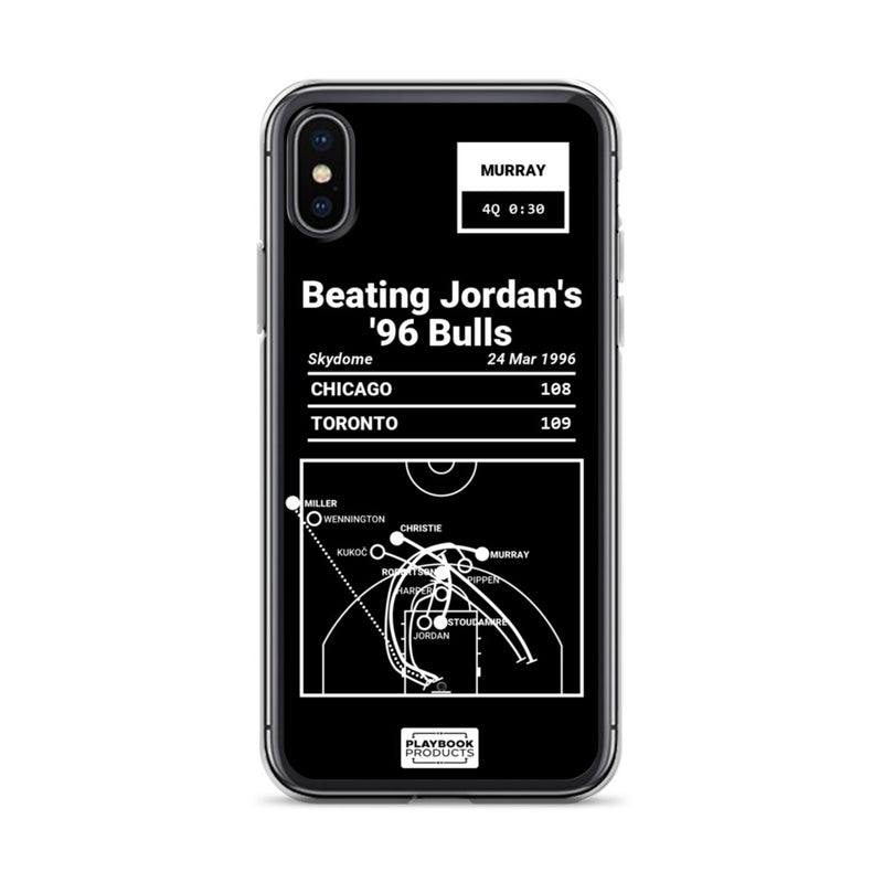 Greatest Raptors Plays iPhone Case: Beating Jordan&