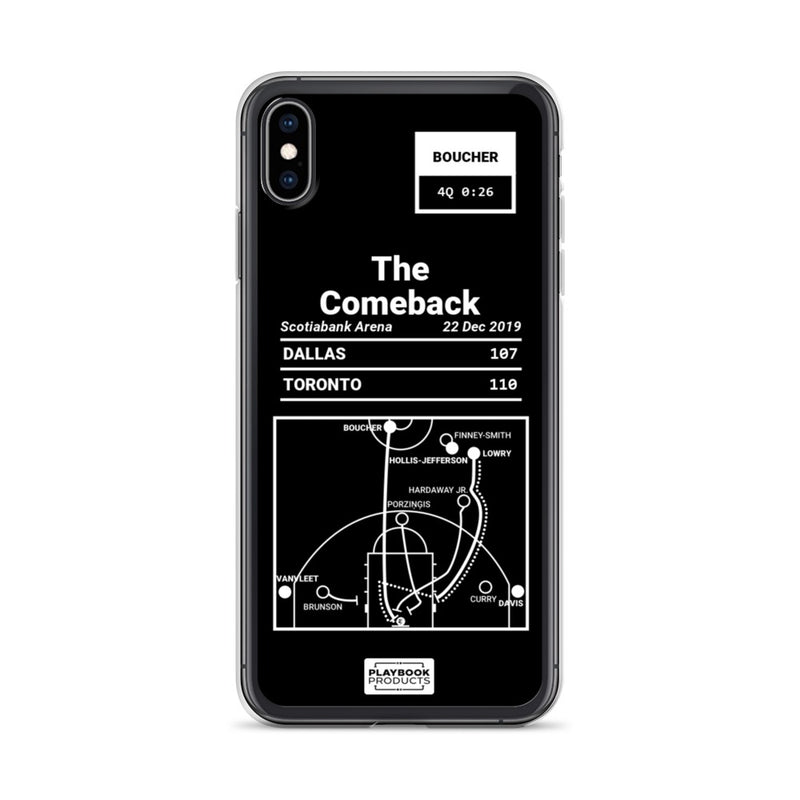 Greatest Raptors Plays iPhone Case: The Comeback (2019)