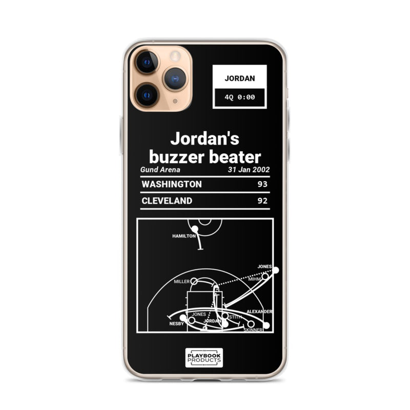 Greatest Wizards Plays iPhone Case: Jordan&