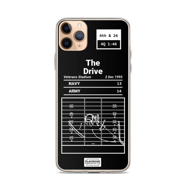 Army Football Greatest Plays iPhone Case: The Drive (1995)