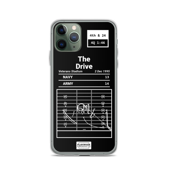 Army Football Greatest Plays iPhone Case: The Drive (1995)