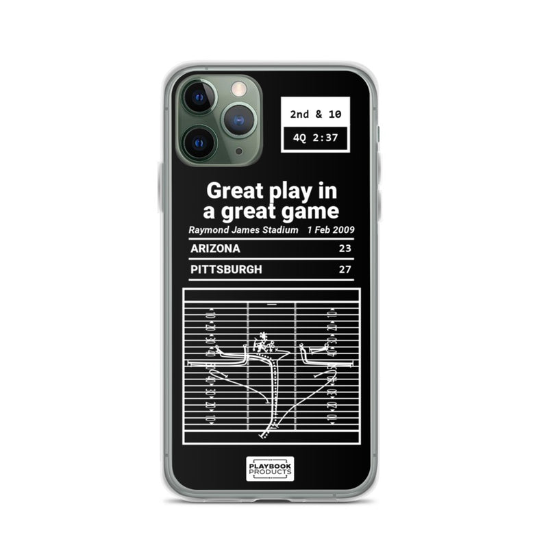 Greatest Cardinals Plays iPhone Case: Great play in a great game (2009)