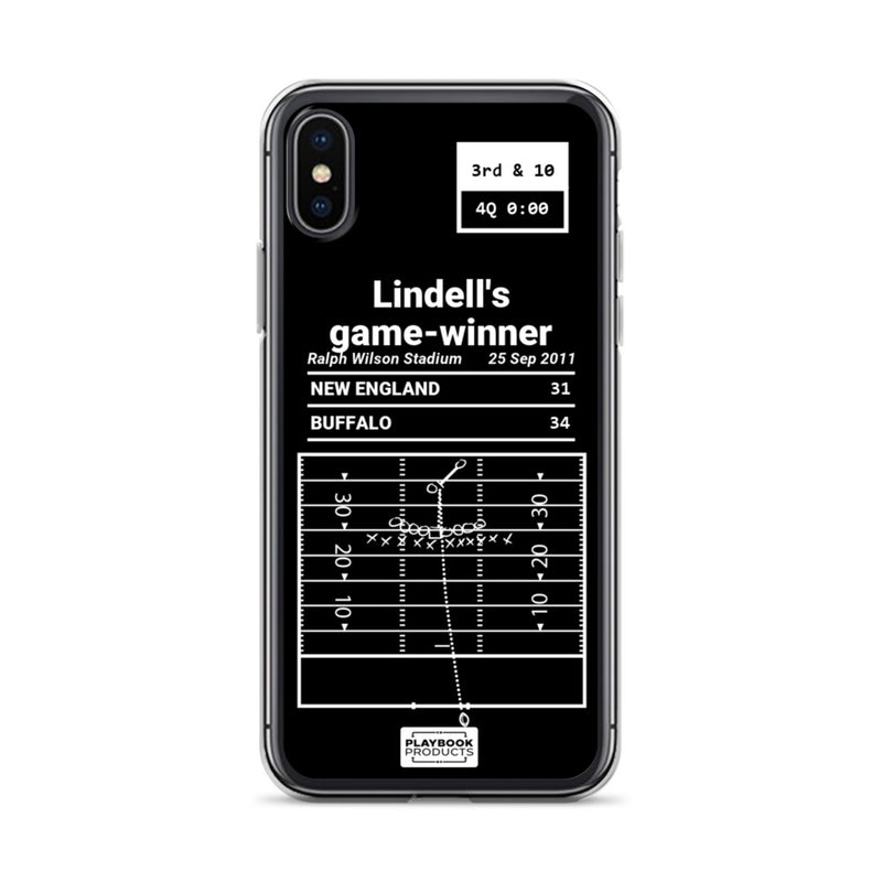 Greatest Bills Plays iPhone Case: Lindell&