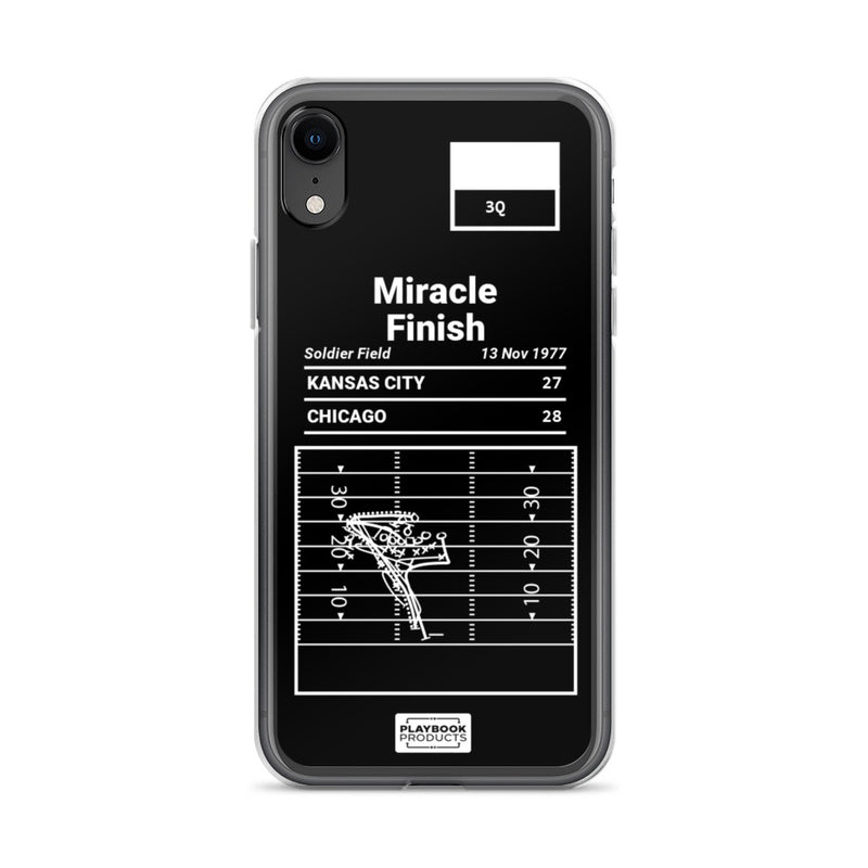 Greatest Bears Plays iPhone Case: Miracle Finish (1977)