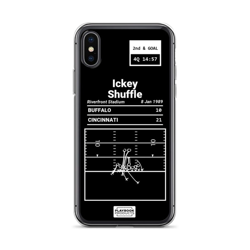 Greatest Bengals Plays iPhone Case: Ickey Shuffle (1989)