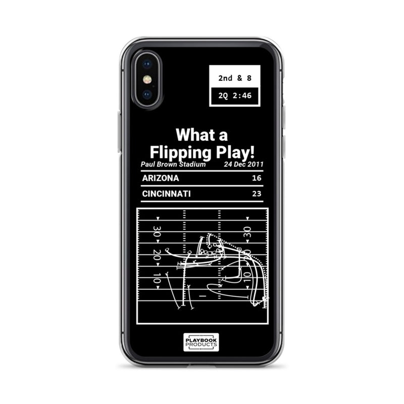 Greatest Bengals Plays iPhone Case: What a Flipping Play! (2011)