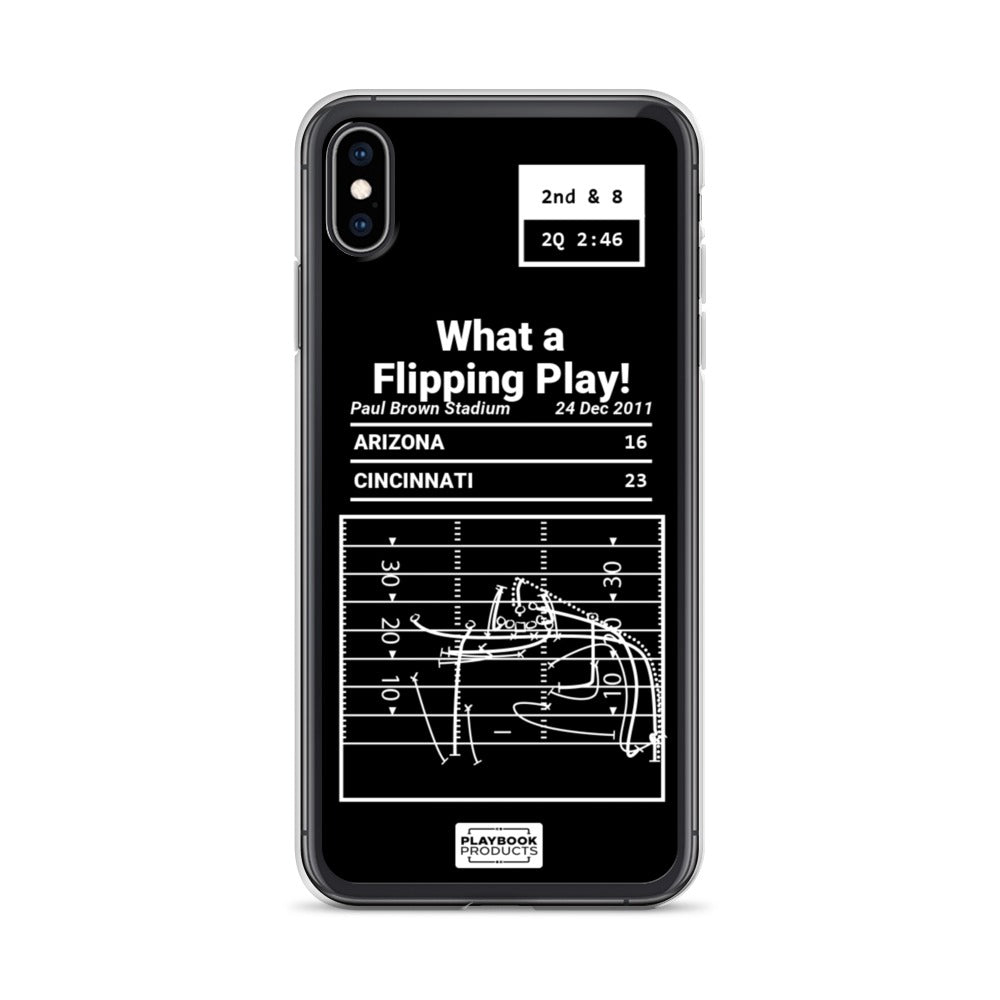 Cincinnati Bengals Greatest Plays iPhone Case: What a Flipping Play! (2011)