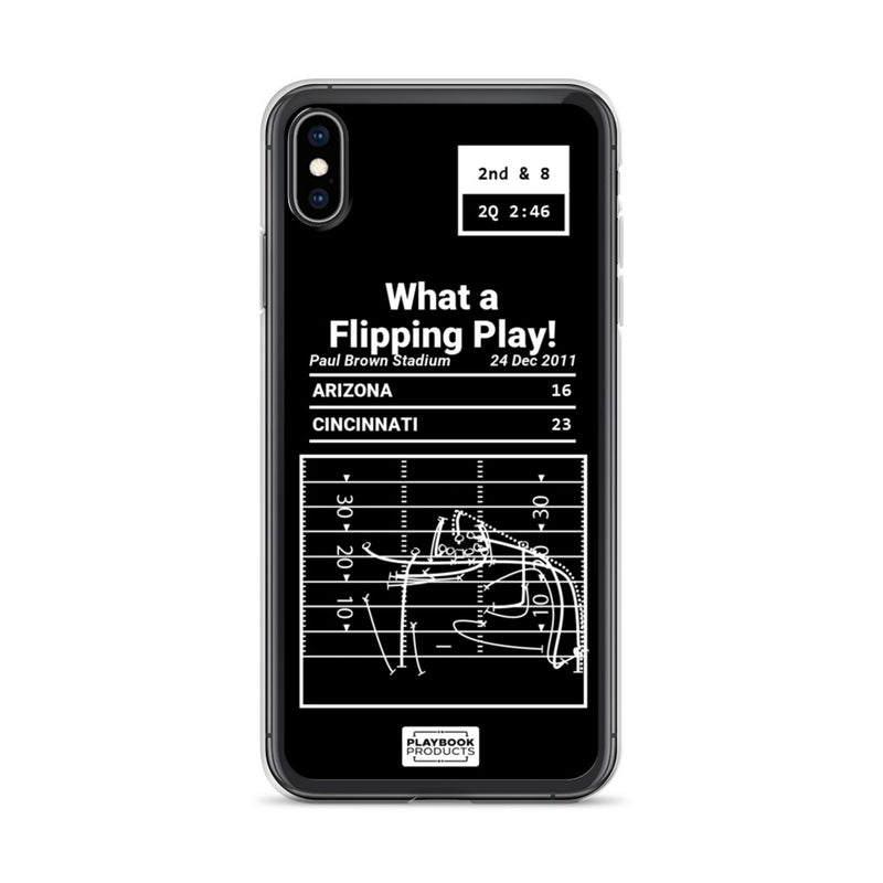 Greatest Bengals Plays iPhone Case: What a Flipping Play! (2011)