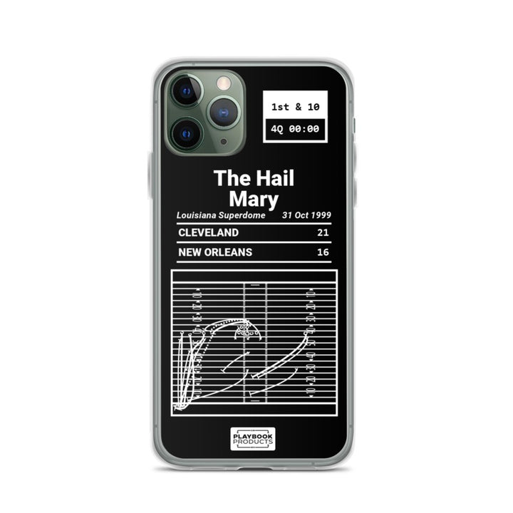 Cleveland Browns Greatest Plays iPhone Case: The Hail Mary (1999)