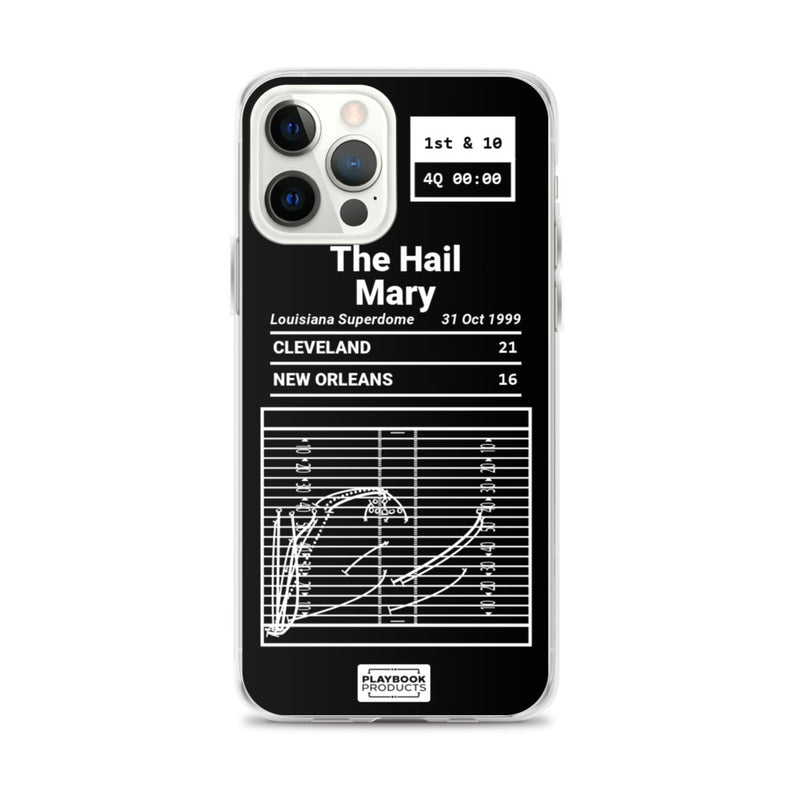 Greatest Browns Plays iPhone Case: The Hail Mary (1999)
