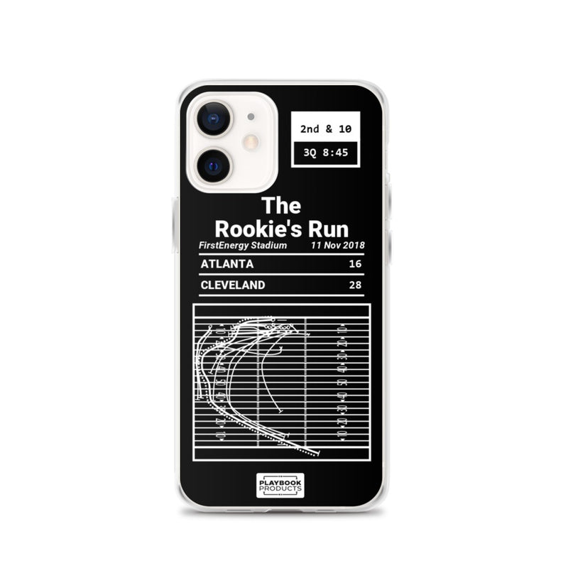 Greatest Browns Plays iPhone Case: The Rookie&