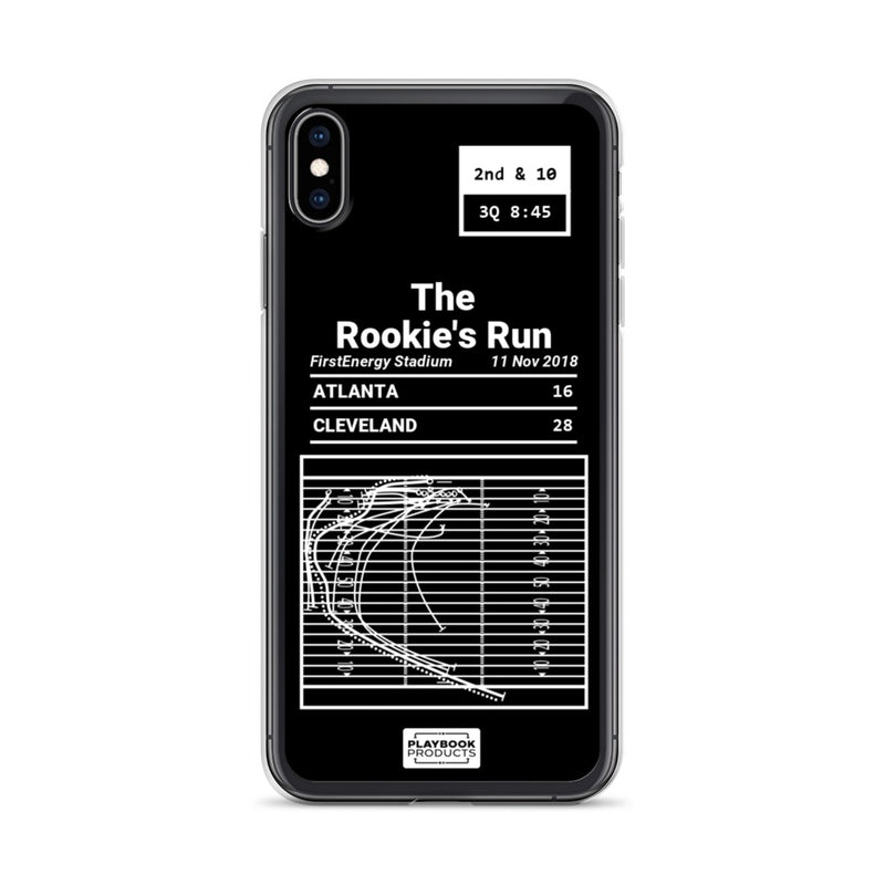 Greatest Browns Plays iPhone Case: The Rookie&
