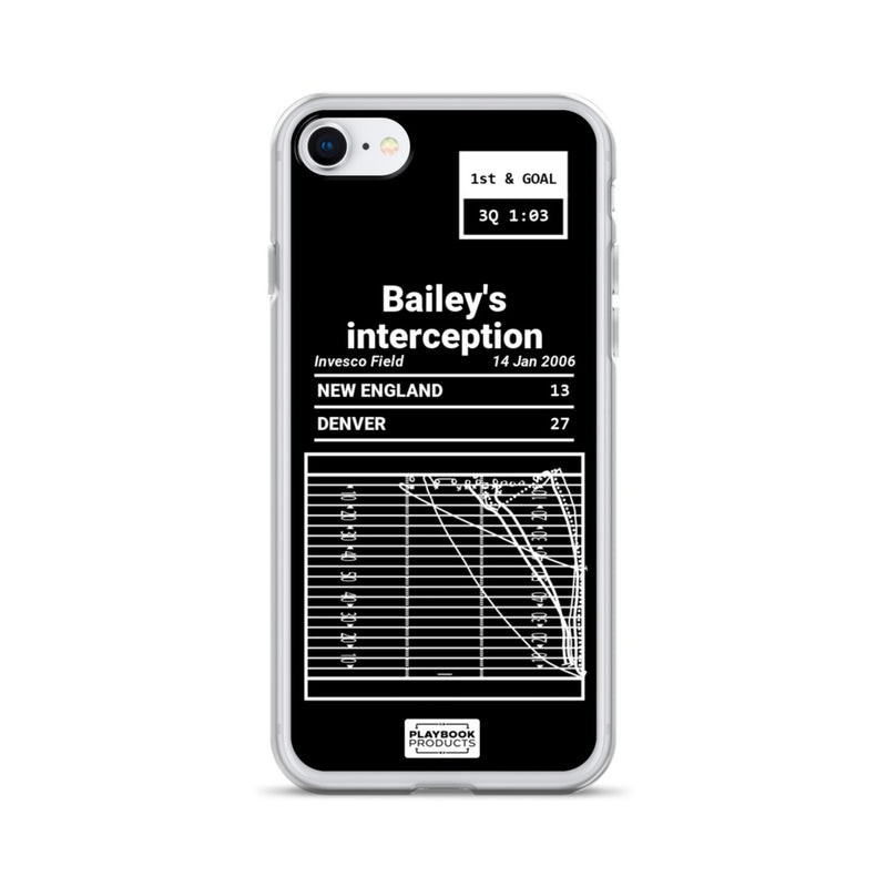Greatest Broncos Plays iPhone Case: Bailey&