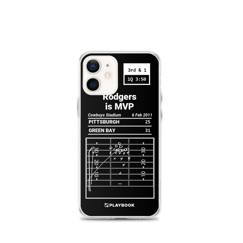 Greatest Packers Plays iPhone Case: Rodgers is MVP (2011)