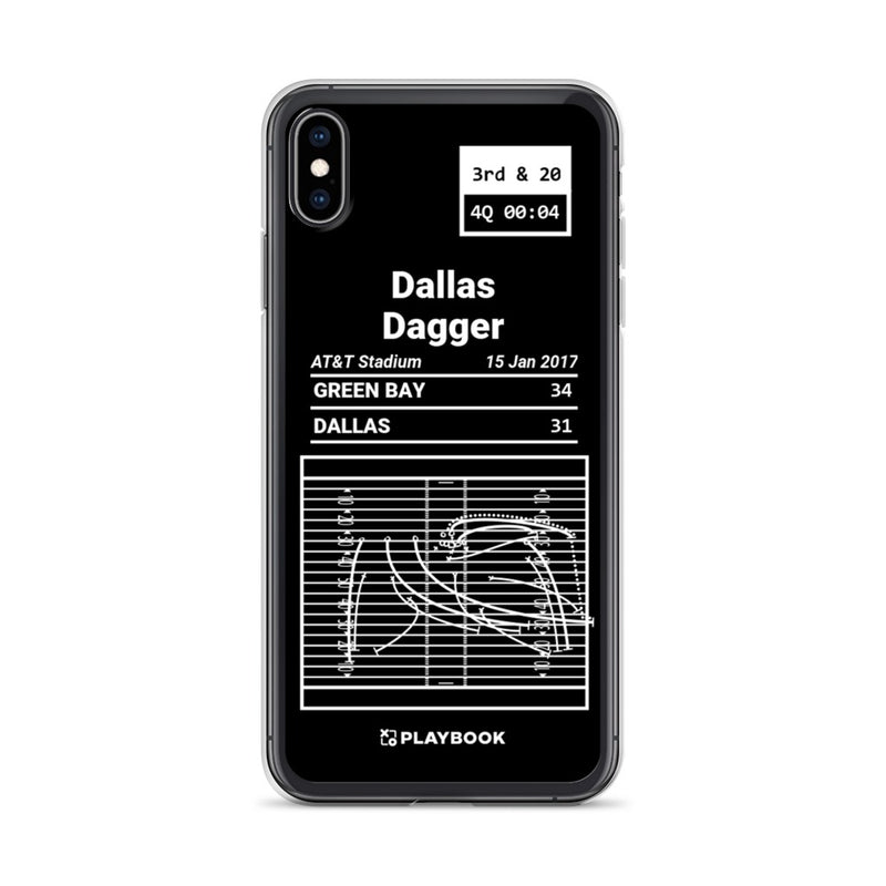 Greatest Packers Plays iPhone Case: Dallas Dagger (2017)