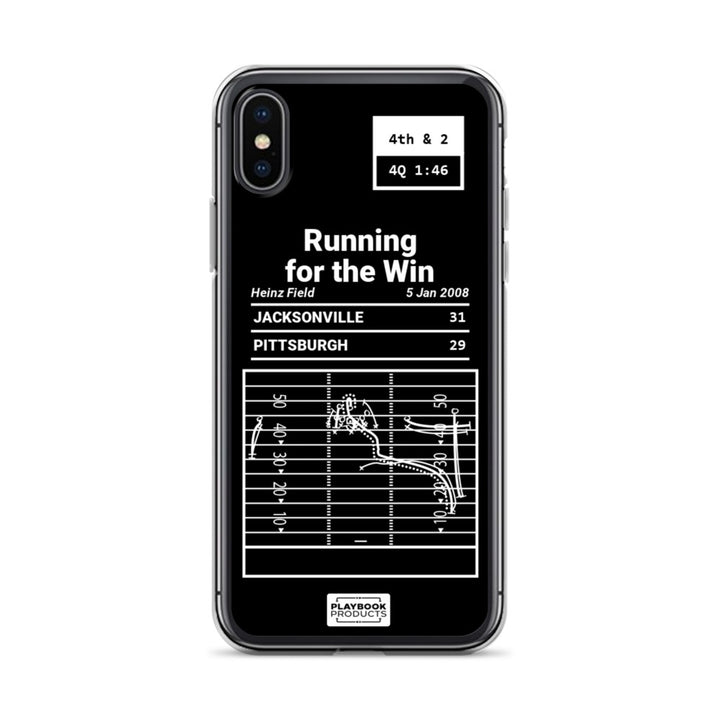 Jacksonville Jaguars Greatest Plays iPhone Case: Running for the Win (2008)