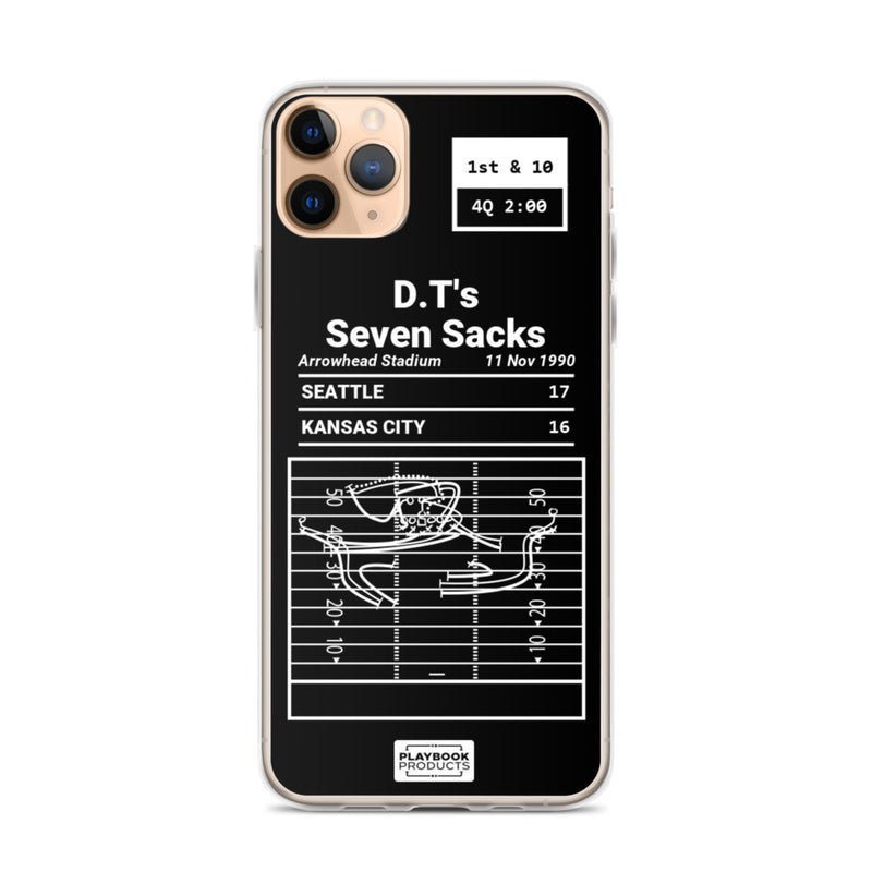 Greatest Chiefs Plays iPhone Case: D.T&
