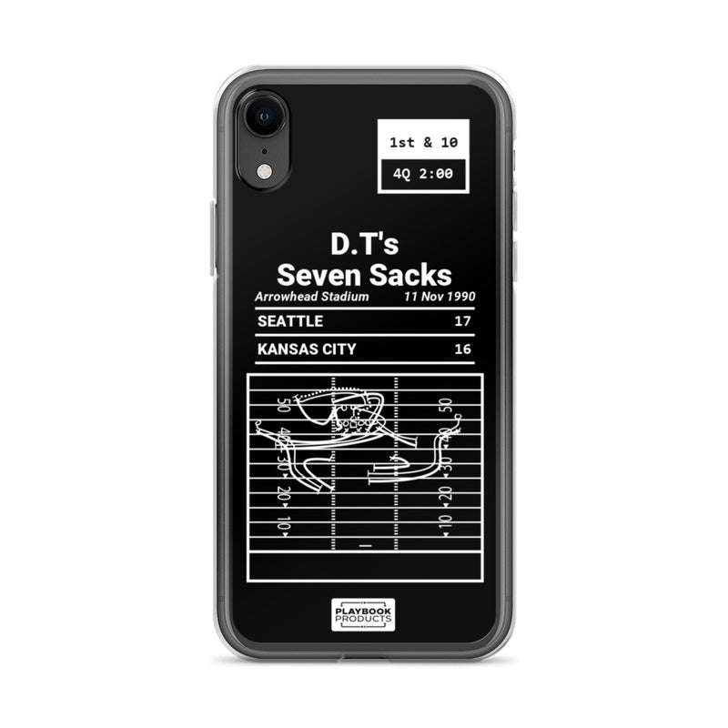 Greatest Chiefs Plays iPhone Case: D.T&