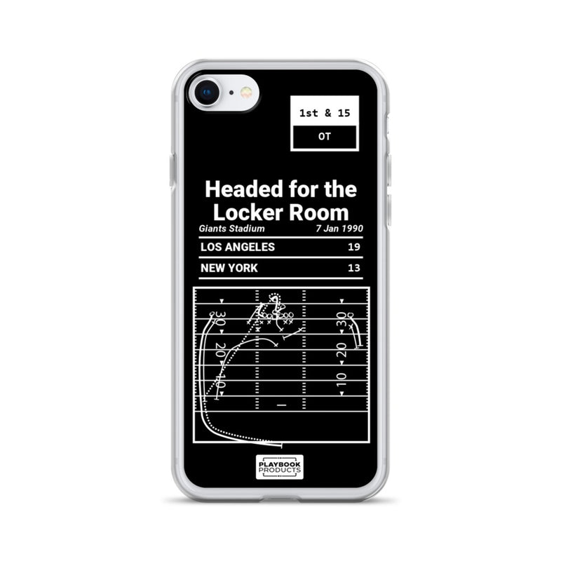 Greatest Rams Plays iPhone Case: Headed for the Locker Room (1990)