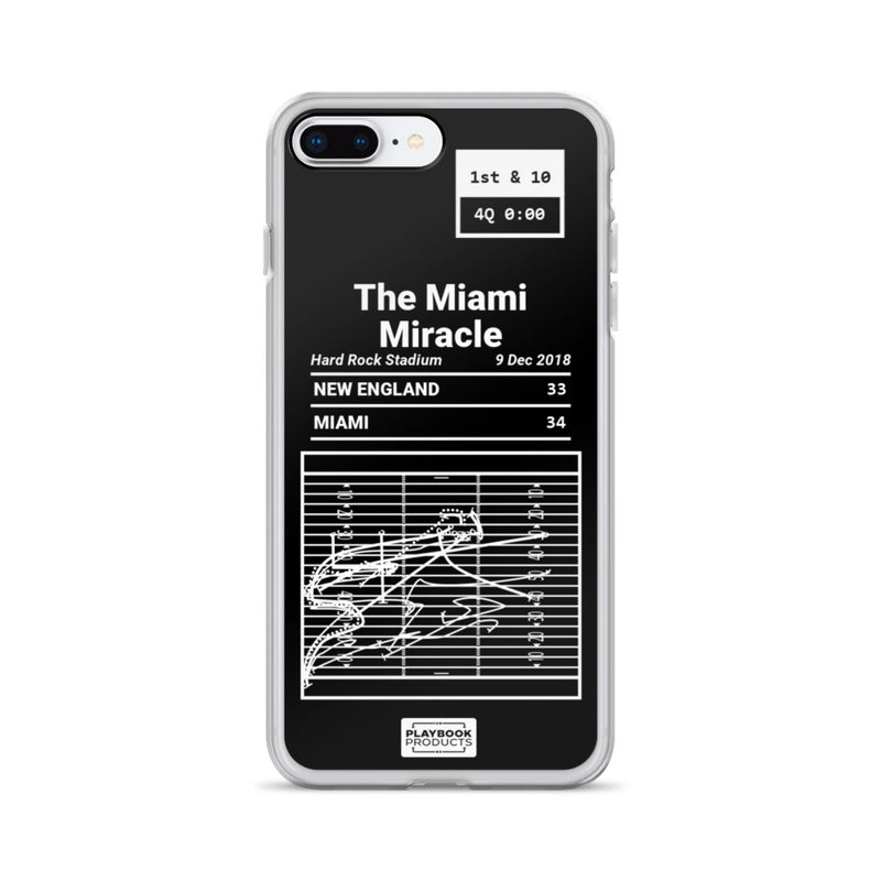 Greatest Dolphins Plays iPhone Case: The Miami Miracle (2018)