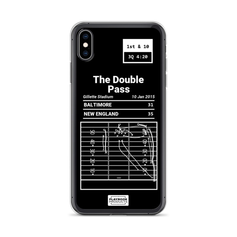 Greatest Patriots Plays iPhone Case: The Double Pass (2015)