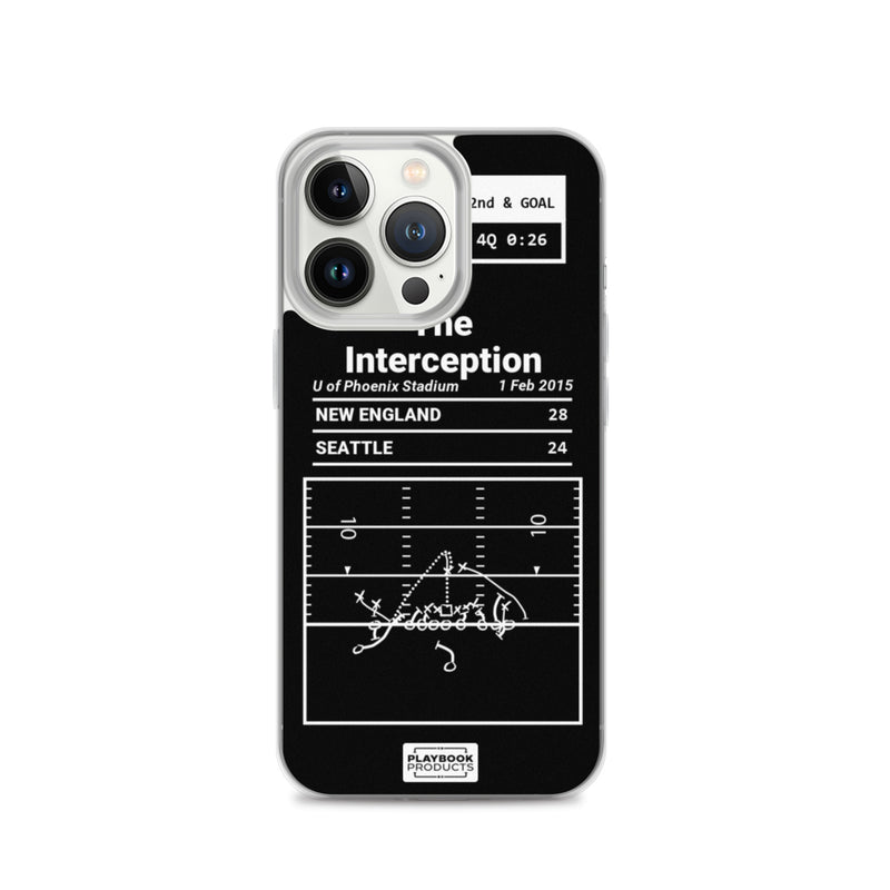 Greatest Patriots Plays iPhone Case: The Interception (2015)