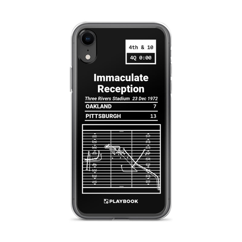 Greatest Steelers Plays iPhone Case: Immaculate Reception (1972)