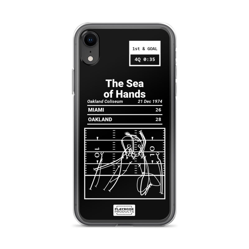 Greatest Raiders Plays iPhone Case: The Sea of Hands (1974)