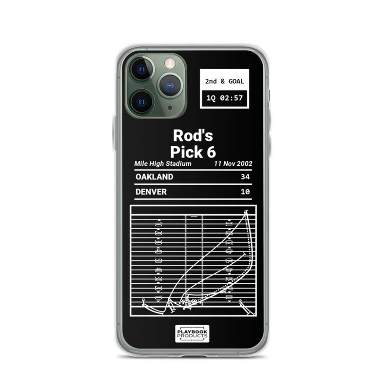 Greatest Raiders Plays iPhone Case: Rod&