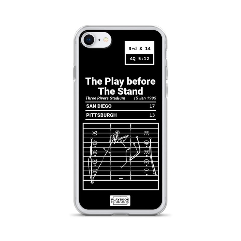 Greatest Chargers Plays iPhone Case: The Play before The Stand (1995)