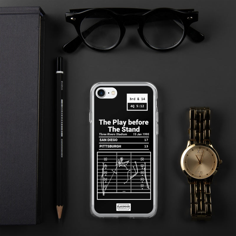 Greatest Chargers Plays iPhone Case: The Play before The Stand (1995)