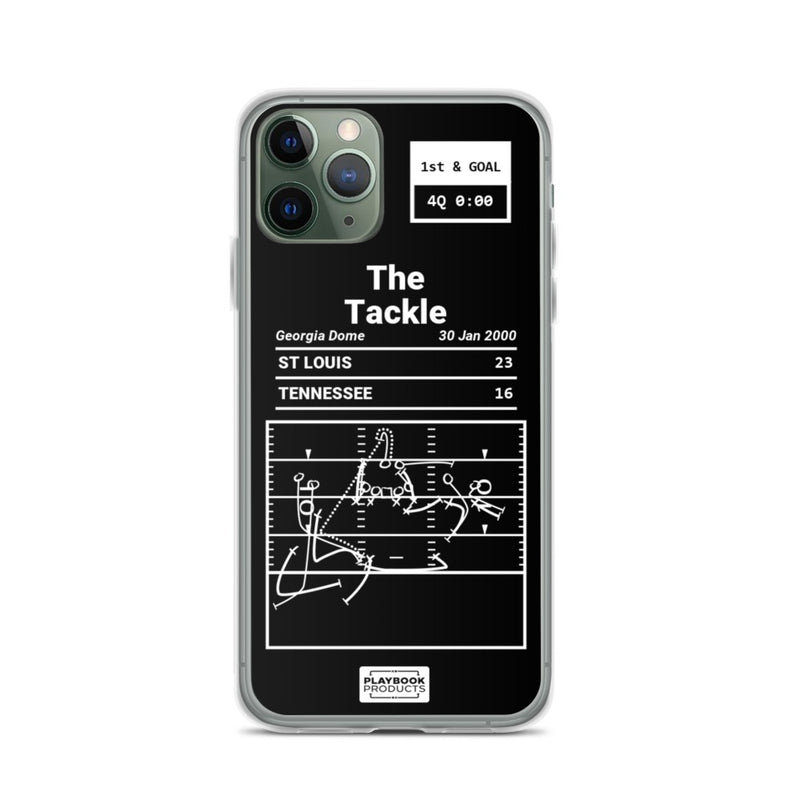 Greatest Rams Plays iPhone Case: The Tackle (2000)