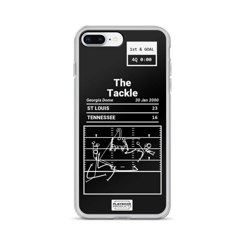 Greatest Rams Plays iPhone Case: The Tackle (2000)