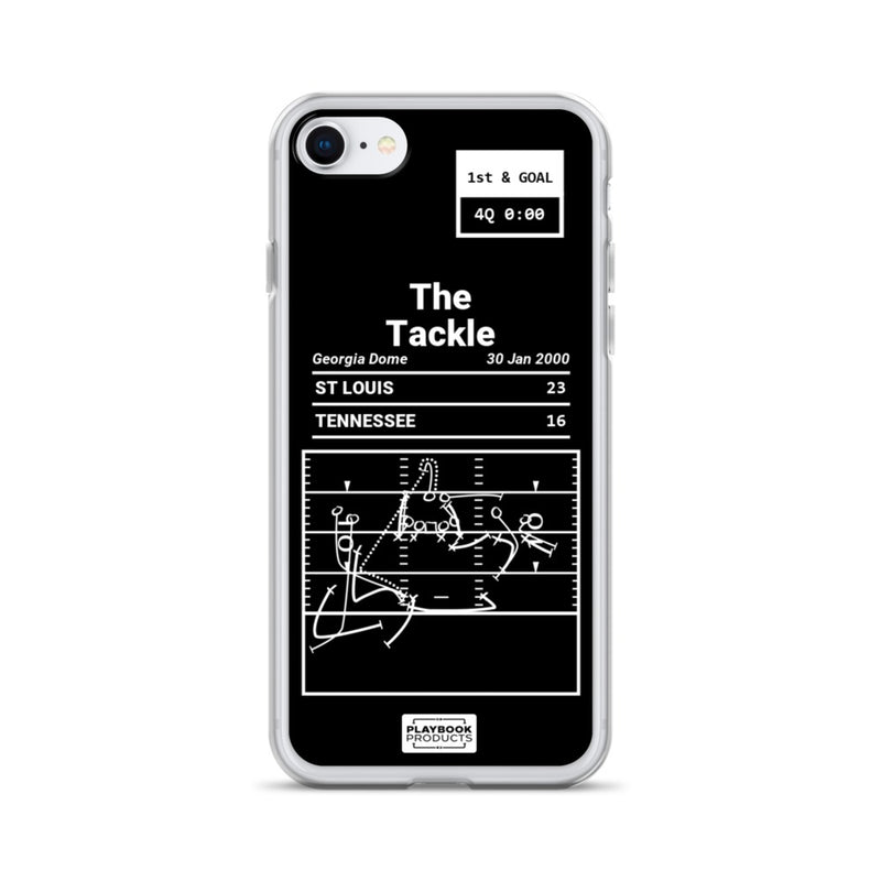 Greatest Rams Plays iPhone Case: The Tackle (2000)