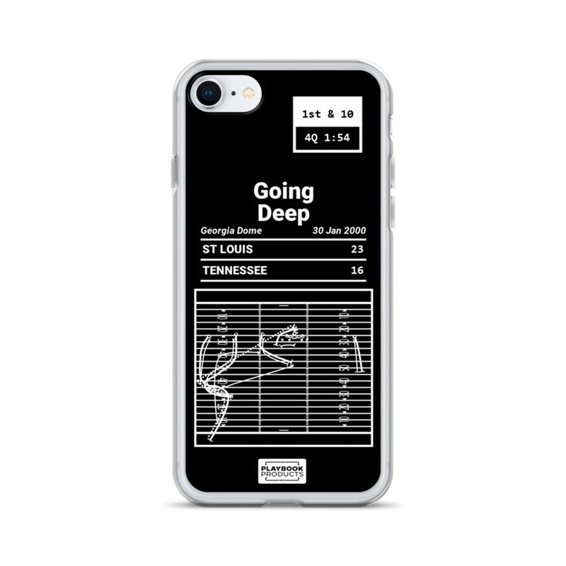 Greatest Rams Plays iPhone Case: Going Deep (2000)