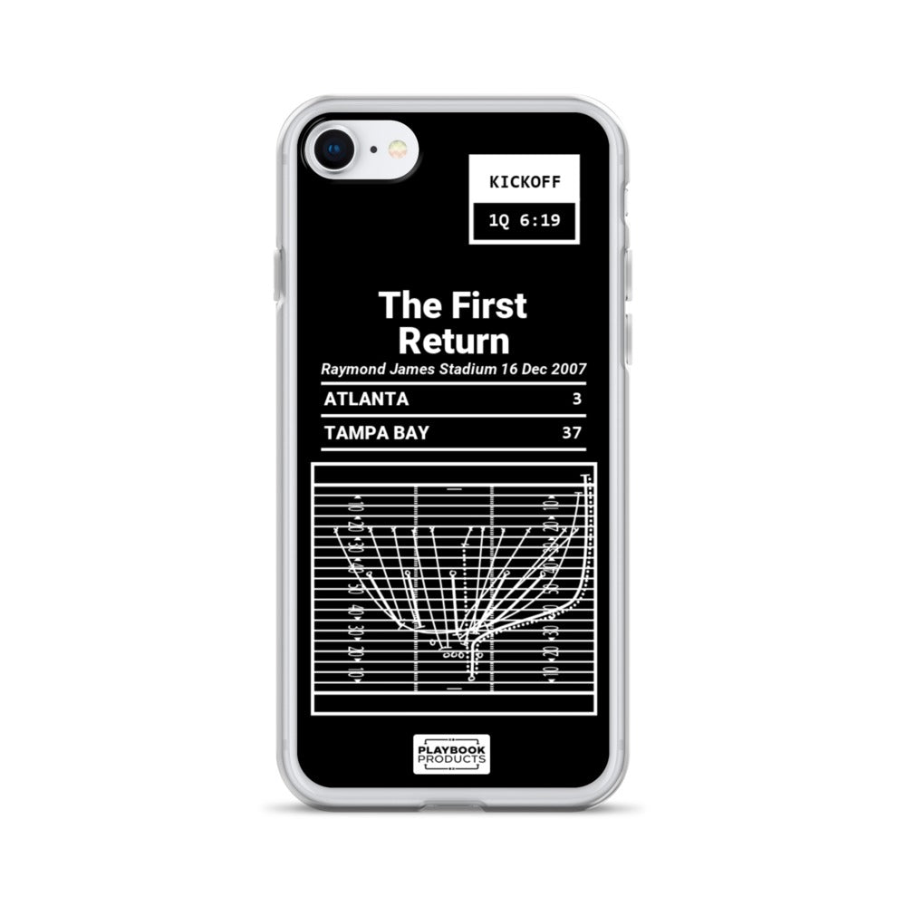 Tampa Bay Buccaneers Greatest Plays iPhone Case: The First Return (2007)